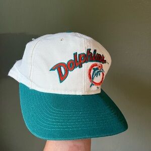 Vintage Miami Dolphins Pro Line Sports Specialties Hat Cap NFL Size 7.5